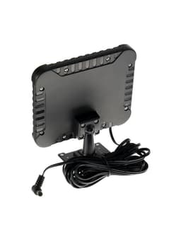 Светодиодный прожектор на солнечной батарее 10 Вт, выносная панель, 6500К, чёрный