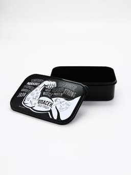 Ланч - бокс прямоугольный «Опасен», 1200 мл