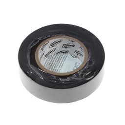 Изолента Luazon Lighting, ПВХ, 19 мм × 20 м, 130 мкм, чёрная