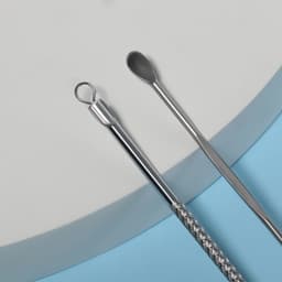 Набор косметологический, 4 предмета, серебристый