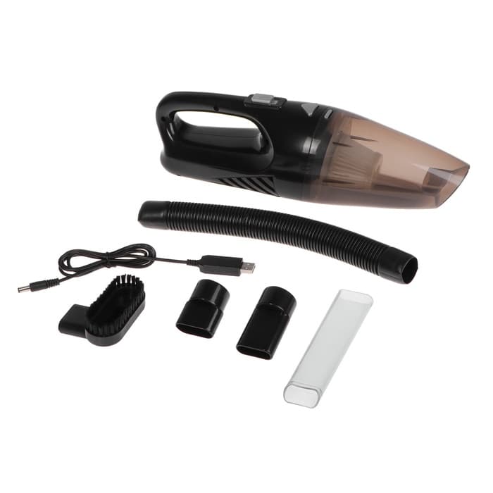 Пылесос автомобильный CYCLONE TURBO, беспроводной, 100 Вт, 12 В, черный