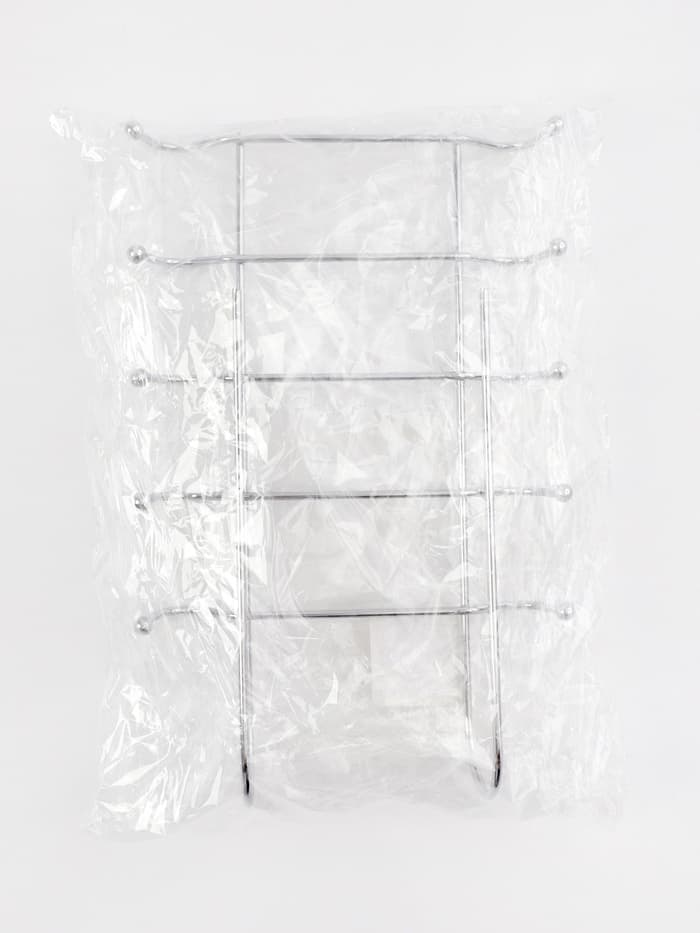 Держатель для кружек Доляна, на 10 предметов, подвесной, 27.5×18×6.5 см, хром