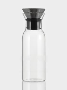 Графин «Тео», 600 мл, 8×24 см, с крышкой-клапаном, стекло, прозрачный