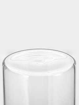 Графин «Тео», 600 мл, 8×24 см, с крышкой-клапаном, стекло, прозрачный