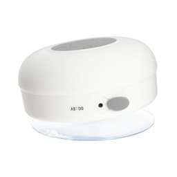 Портативная колонка Luazon LPCK-06, 150 мАч, водостойкая, на присоске, белая