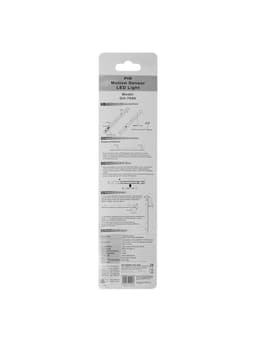 Светильник мебельный светодиодный с датчиком движения, 4 Вт, 15 LED, от батареек 3xAAA, 4000К, свечение нейтральное белое