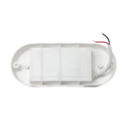 Светильник светодиодный герметичный, 12 Вт, 1100 лм, IP65, 6500К, 220 В, овал, белый