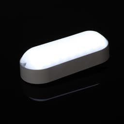 Светильник светодиодный герметичный, 12 Вт, 1100 лм, IP65, 6500К, 220 В, овал, белый