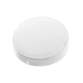 Светильник светодиодный герметичный, 15 Вт, 1300 лм, IP65, 6500К, 220 В, круг, белый