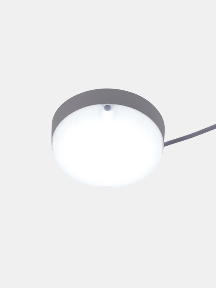 Светильник светодиодный герметичный, 15 Вт, 1300 лм, IP65, 6500К, 220 В, круг, белый