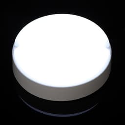 Светильник светодиодный герметичный, 15 Вт, 1300 лм, IP65, 6500К, 220 В, круг, белый