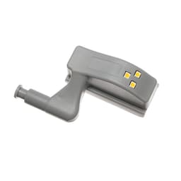 Светильник на мебельную петлю, 3 LED, 0.25 Вт, 3000К, с батарейкой, свечение тёплое белое