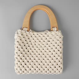 Ручки для сумки деревянные, 11×16.5 см, 2 шт., бежевые