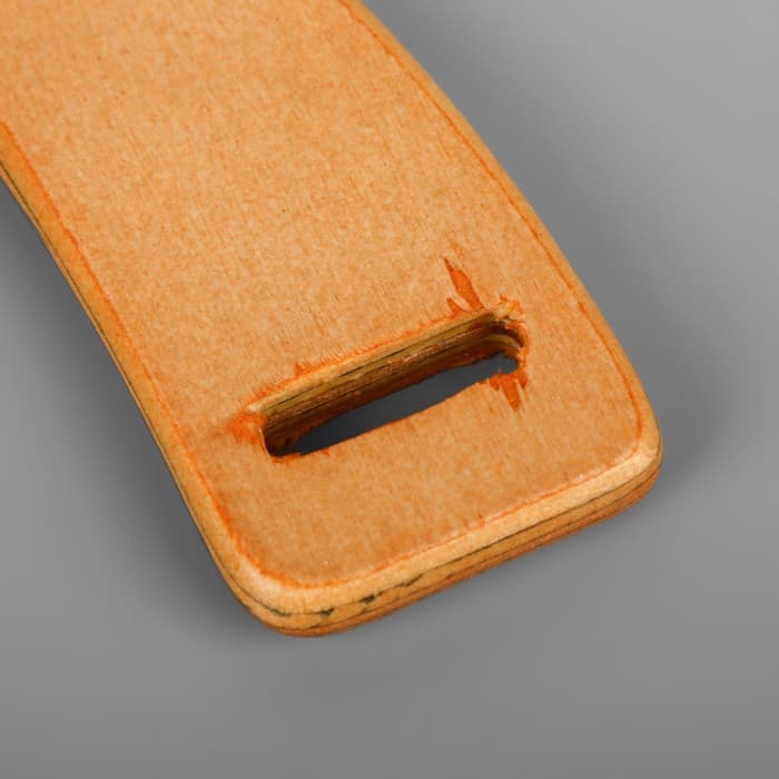 Ручки для сумки деревянные, 11×16.5 см, 2 шт., бежевые