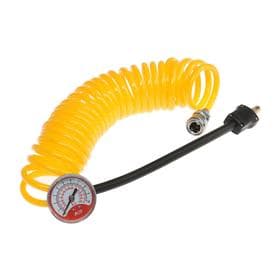 Универсальный шланг-удлинитель AVS HS-01, с манометром, 4 м
