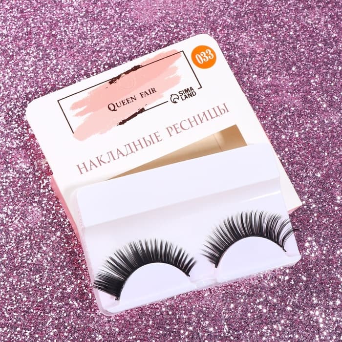 Ресницы накладные «Взгляд», 11 мм, без клея, эффект МИКС