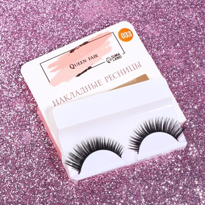 Ресницы накладные «Взгляд», 11 мм, без клея, эффект МИКС