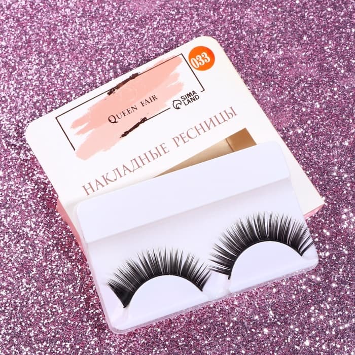 Ресницы накладные «Взгляд», 11 мм, без клея, эффект МИКС