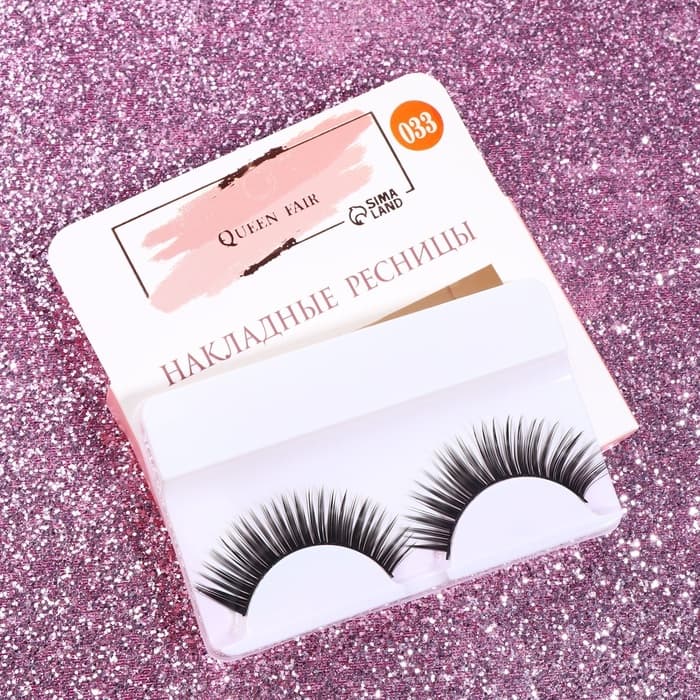 Ресницы накладные «Взгляд», 11 мм, без клея, эффект МИКС