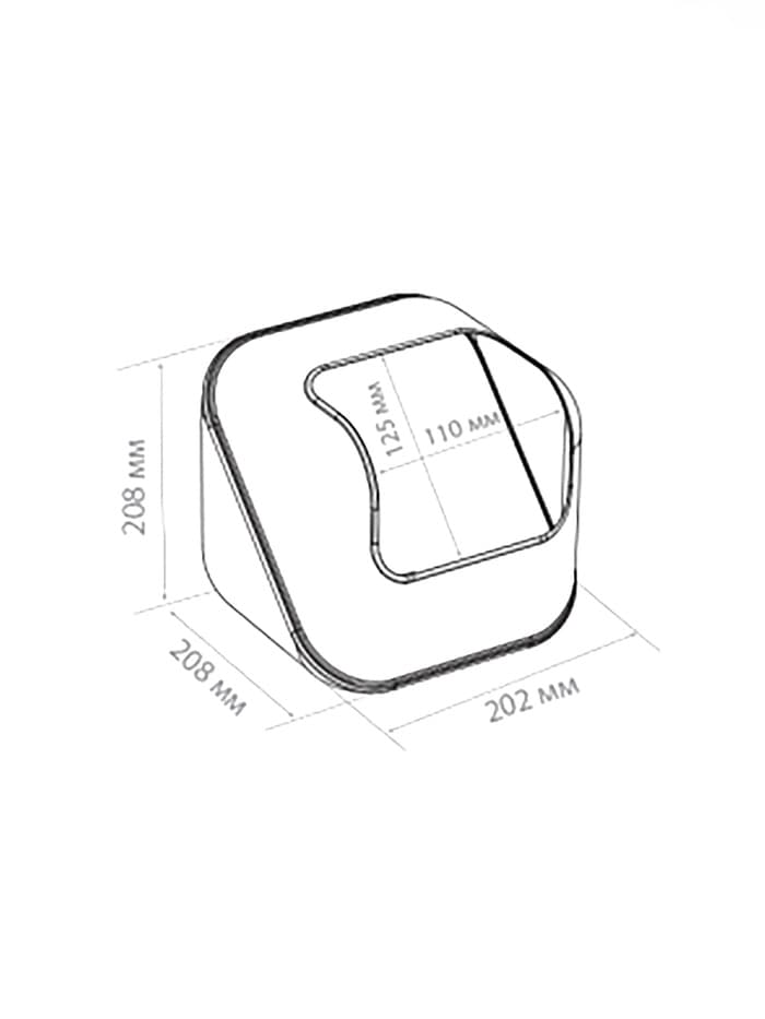 Дисплей CUBE, 20.2×20.8×20.8 см