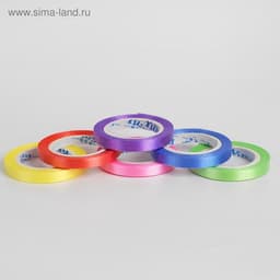Лента для шаров, 4 мм × 4 м, МИКС