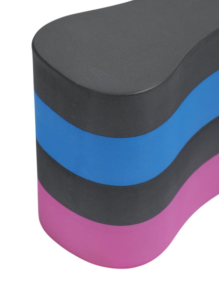 Колобашка для аквааэробики ONLYTOP, 21×11×10 см, розово-серо-голубая