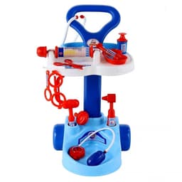 Игровой набор «Доктор», тележка на колёсиках, 12 предметов