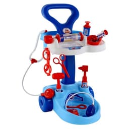 Игровой набор «Доктор», тележка на колёсиках, 12 предметов