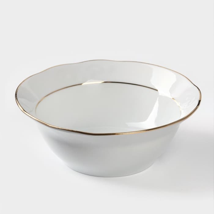 Сервиз столовый Добрушский завод «Бельё», 48 предметов, фарфор, белый