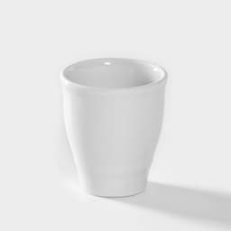 Подставка для яйца, рюмка Добрушский завод «Бельё», 50 мл, фарфор, белая