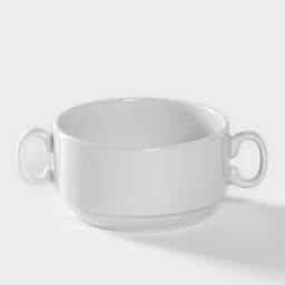 Бульонница Добрушский завод «Уют», 300 мл, фарфор, белая