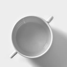 Бульонница Добрушский завод «Уют», 300 мл, фарфор, белая