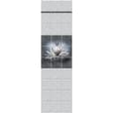 Стеновая панель ПВХ «Акватон. Новита Аврора», узор, 2700×250 мм, цвет серый