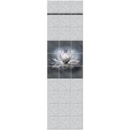 Стеновая панель ПВХ «Акватон. Новита Аврора», узор, 2700×250 мм, цвет серый