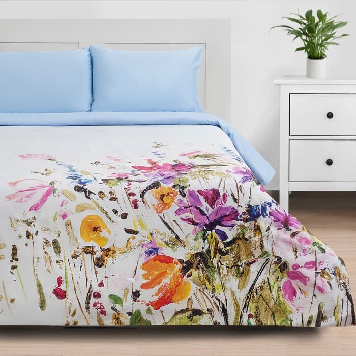 Постельное бельё 1.5-спальное «Этель. Мавританское утро», мако-сатин