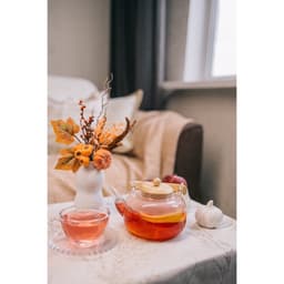 Заварочный чайник «Эко. Бабл», 800 мл, 18×13.5×12.5 см, с бамбуковой крышкой, металлический фильтр, стекло, прозрачный