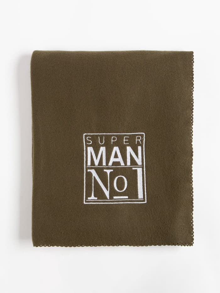 Плед флисовый «Этель. Super man», 130×150 см, флис 160 г/м²
