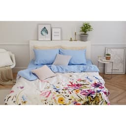 Постельное бельё евро «Этель. Мавританское утро», мако-сатин