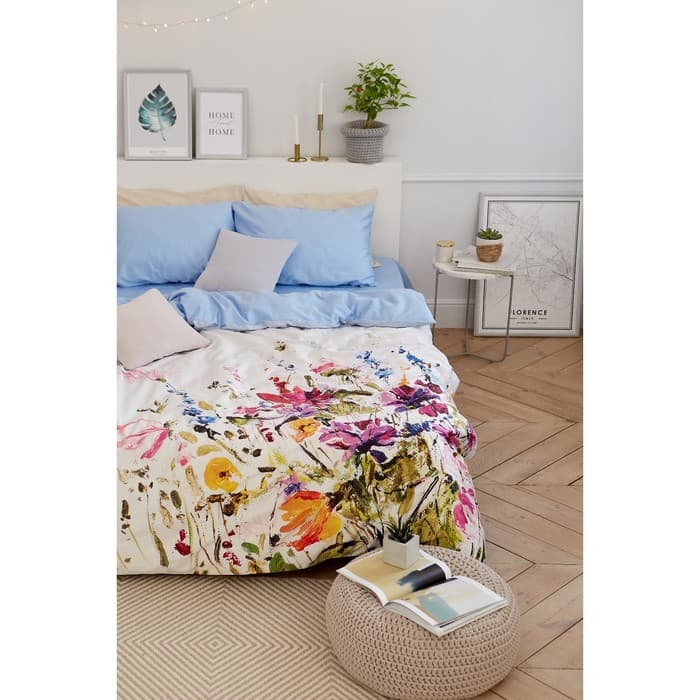 Постельное бельё евро «Этель. Мавританское утро», мако-сатин