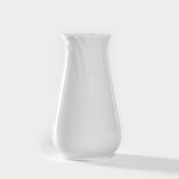 Ваза для цветов Добрушский завод «Бельё. Голубка», h=14.5 см, 400 мл, фарфор, белая