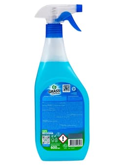 Средство для мытья стёкол и зеркал Clean Glass, голубая лагуна, 600 мл