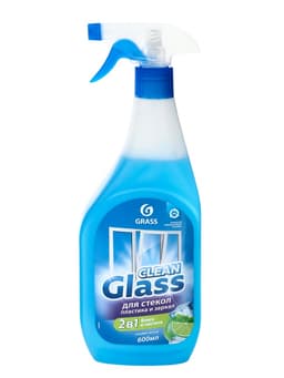 Средство для мытья стёкол и зеркал Clean Glass, голубая лагуна, 600 мл