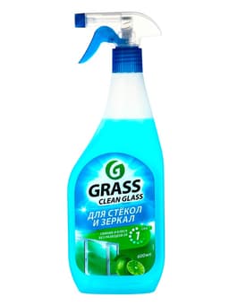 Средство для мытья стёкол и зеркал Clean Glass, голубая лагуна, 600 мл