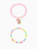 Набор детских браслетов «Выбражулька. Единорог», 2 шт. d=5 см, разноцветные