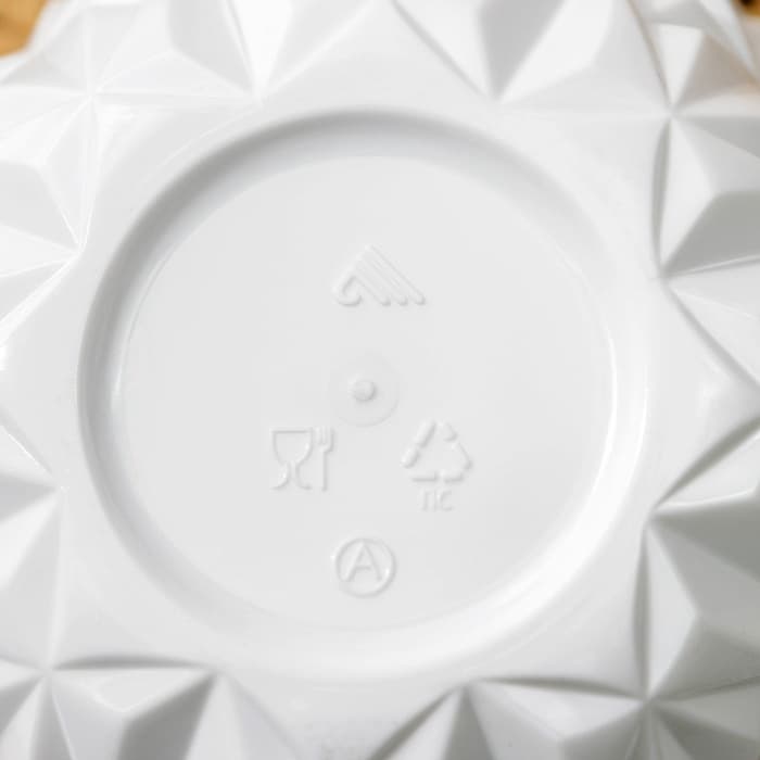 Сахарница с крышкой Альтернатива «Шарм», 350 мл, пластик, белая