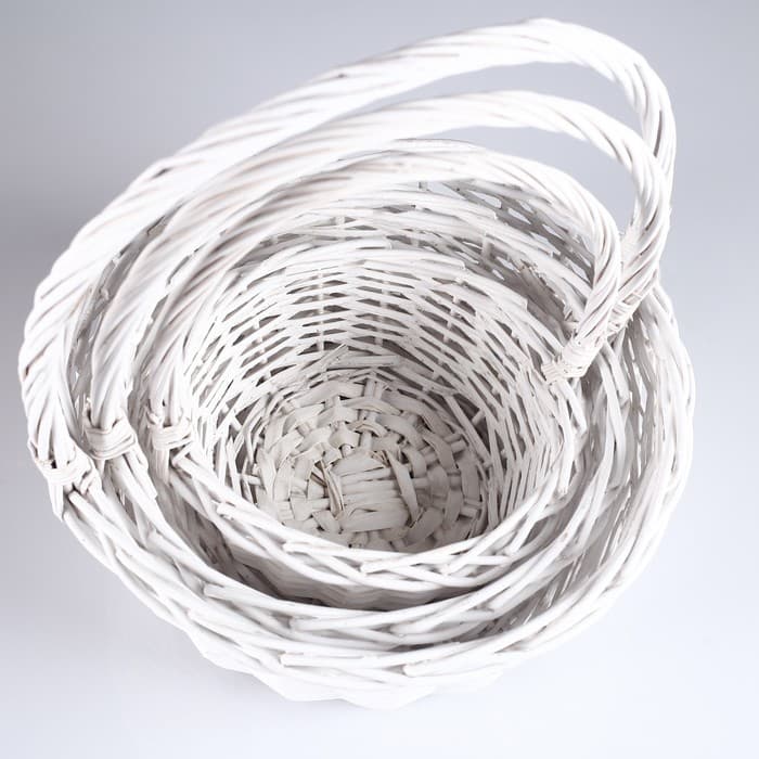 Набор корзин плетёных, 3 шт., Sofia, ива