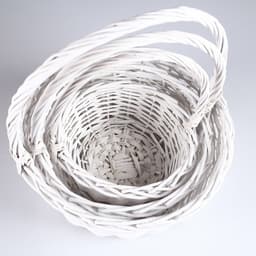 Набор корзин плетёных, 3 шт., Sofia, ива