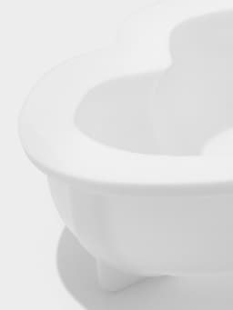 Форма для муссовых десертов и выпечки Доляна «Влюблённые сердца», силикон, 27×17 см, белая