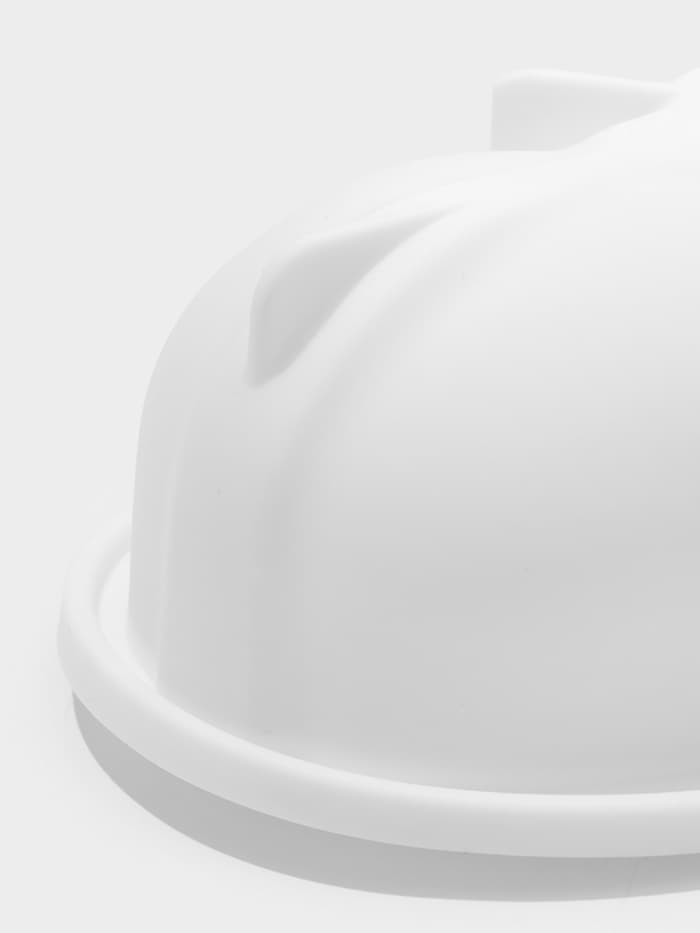 Форма для муссовых десертов и выпечки Доляна «Влюблённые сердца», силикон, 27×17 см, белая