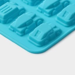 Форма для мармелада Доляна «Автомобили», силикон, 22×10×1.8 см, 20 ячеек (3.2×1.8 см) МИКС